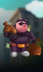 Gangsta Piggy: Hold and Win